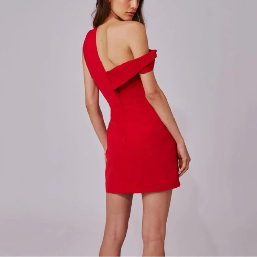 C/MEO Red Caliber Mini Dress from Revolve - Picture 4 of 6